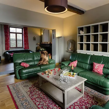Spacious Hpliday In Onhaye With Fireplace Vakantiehuis Gerin